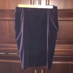 💯 authentic Escada Velvet pencil skirt
